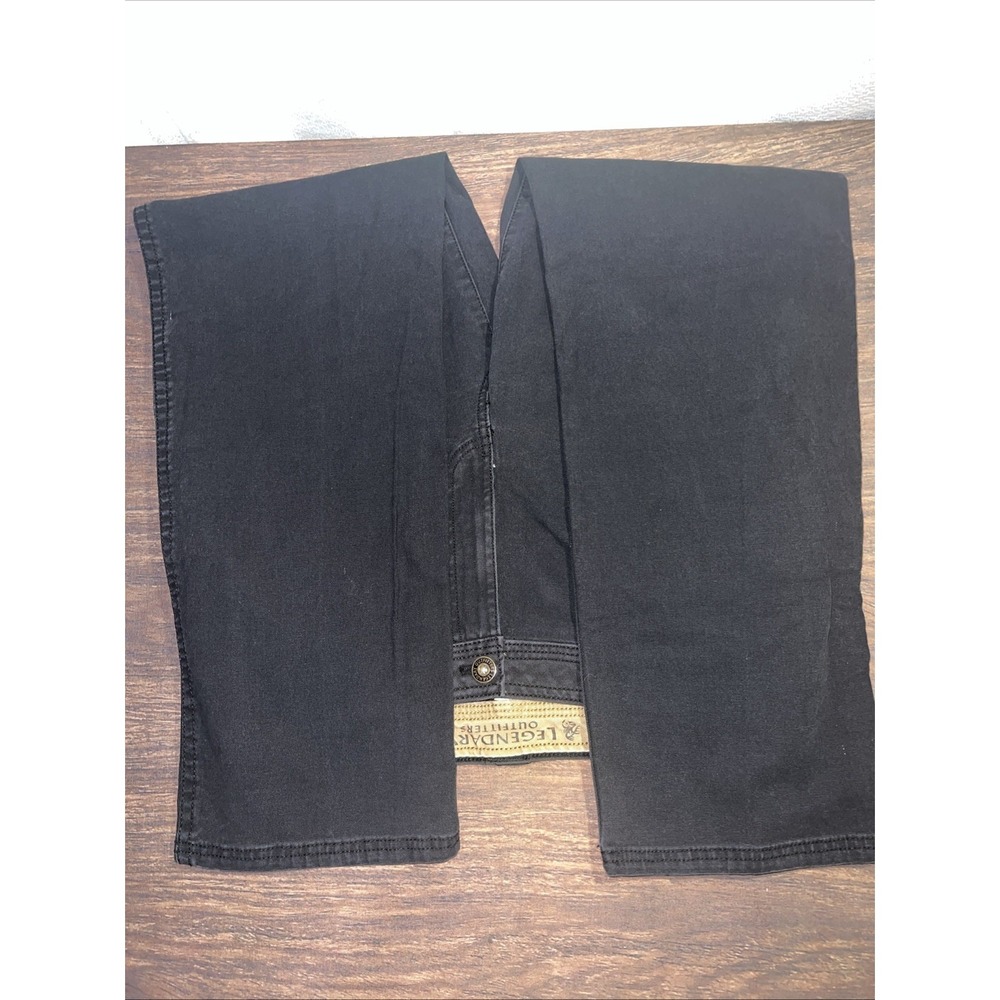 Legendary Outfitters Men's 34x32 Black Cotton Stretch Utility Work Pants - Picture 7 of 9